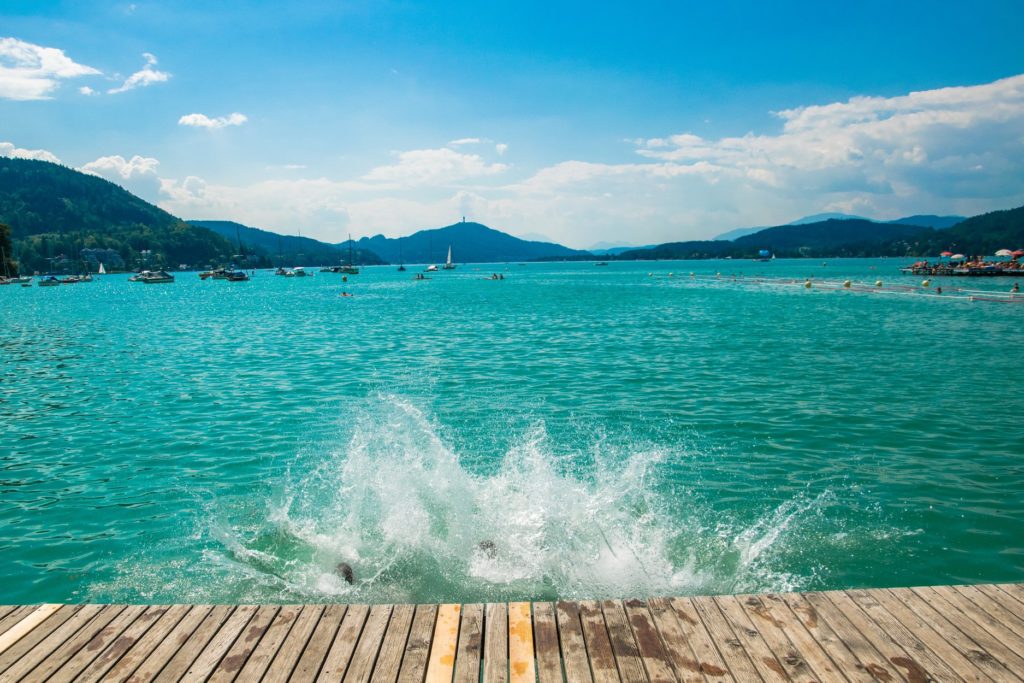 Wörthersee ohne Menschen